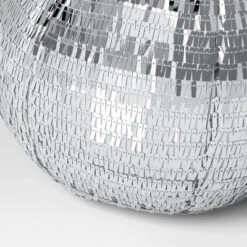 11"x13" Christmas 3D Disco Ball Shape Pillow With Silver Sequins - Wondershop™ 5 11"x13" Christmas 3D Disco Ball Shape Pillow With Silver Sequins - Wondershop™ -Wondershop GUEST 003ab8dc 8323 42a4 933a 5eec7cca03b3