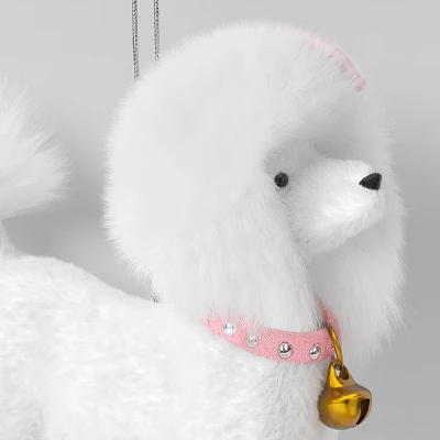 Christmas White Poodle Ornament - Wondershop™ 2 Christmas White Poodle Ornament - Wondershop™ - Image 2