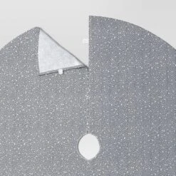 48" Sequined Fabric Christmas Tree Skirt Silver - Wondershop™ -Wondershop GUEST 0d8805e7 20c2 47d2 9013 1092fd8c7497