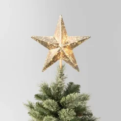 10" Pre-lit Faux Mercury Star Christmas Tree Topper - Wondershop™ -Wondershop GUEST 158e84b2 446e 48bc 8c4f a5976db03da8