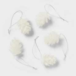 8ct Glittered Pinecone Christmas Tree Ornament Set - Wondershop™ 7 8ct Glittered Pinecone Christmas Tree Ornament Set - Wondershop™ -Wondershop GUEST 1c0cf30e 1852 4f99 b438 308c1398100b