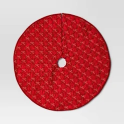 48" Christmas Embroidered Bow Velvet Tree Skirt Red - Wondershop™ 6 48" Christmas Embroidered Bow Velvet Tree Skirt Red - Wondershop™ -Wondershop GUEST 1cf4a7fb a45e 4de8 953f affa7fd1cdb0