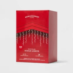 300ct Christmas High Density Icicle Lights Multicolor With White Wire - Wondershop™ -Wondershop GUEST 2307306c 0a5c 48c7 b186 bb739cfb87c2