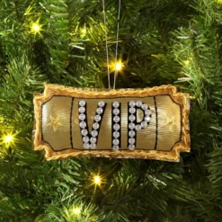 Christmas Plush VIP Ornament - Wondershop™