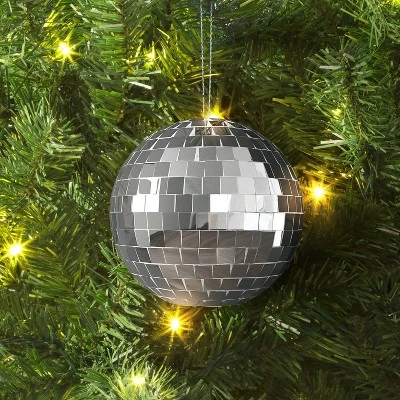 Wrap Essentials Christmas Silver Disco Ball - Wondershop™ 1 Wrap Essentials Christmas Silver Disco Ball - Wondershop™