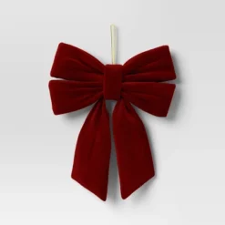 12" Christmas Velvet Bow - Wondershop™ -Wondershop GUEST 2aeb18a4 214b 4245 bc0b ec37e381f289
