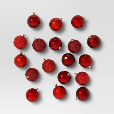 50ct Shatter-Resistant Round Christmas Tree Ornament Set - Wondershop™ 10 50ct Shatter-Resistant Round Christmas Tree Ornament Set - Wondershop™ - Image 10