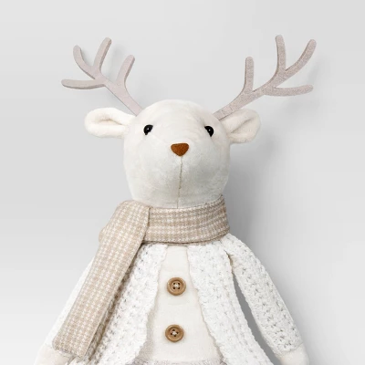 Christmas Fabric Reindeer Figural Girl - Wondershop™ 2 Christmas Fabric Reindeer Figural Girl - Wondershop™ - Image 2