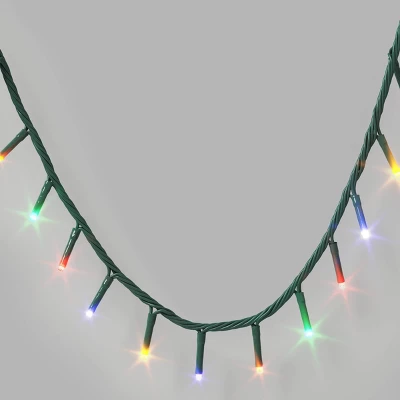 9.5' 3mm 100ct LED Micro Christmas String Lights With Green Wire - Wondershop™ 7 9.5' 3mm 100ct LED Micro Christmas String Lights With Green Wire - Wondershop™ - Image 7