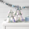 12.8" Christmas Lit Iridescent Tree Decor - Wondershop™