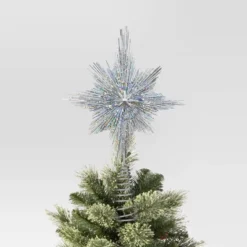 Metal Starburst With Tinsel Tree Topper - Wondershop™ -Wondershop GUEST 588f8b25 a0b6 47a9 a616 94d1ea408e14