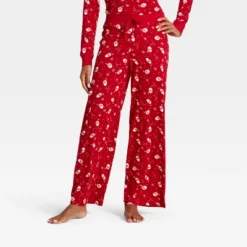 Women's Santa Print Ribbed Holiday Matching Family Pajama Pants - Wondershop™ Red 8 Women's Santa Print Ribbed Holiday Matching Family Pajama Pants - Wondershop™ Red -Wondershop GUEST 60238722 c3e7 4407 a384 2986ff4dac99