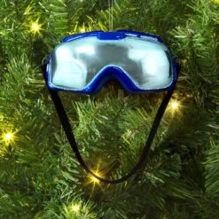 Christmas Glass Ski Goggles Ornament - Wondershop™
