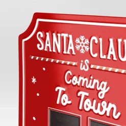 Christmas Santa Claus Is Coming To Town Countdown Sign - Wondershop™ 5 Christmas Santa Claus Is Coming To Town Countdown Sign - Wondershop™ -Wondershop GUEST 6e780e3c 2f22 4bf1 8bd1 e024236b22e2