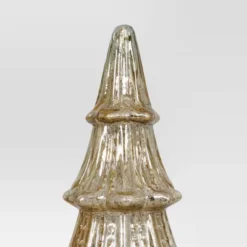 12" Christmas Mercury Lit Glass Tiered Classic Tree Decor - Wondershop™ -Wondershop GUEST 6f320f7d 847c 41e8 a0d3 8a9a8fb2c8ea