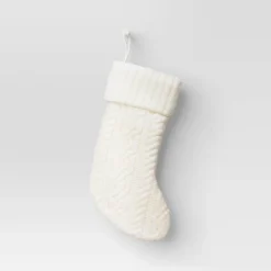 20" Cable Knit Christmas Stocking - Wondershop™ -Wondershop GUEST 74360d5f d65c 49d7 8074 b92d9e73ac16