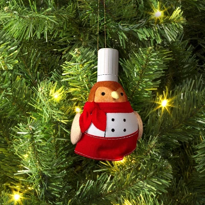 Christmas Featherly Friends Ornament Chef - Wondershop™ 1 Christmas Featherly Friends Ornament Chef - Wondershop™