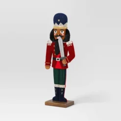 Christmas Fabric Nutcracker Figural Decor - Wondershop™ -Wondershop GUEST 8c3322c8 77af 4fce bc05 5525b9230e7e
