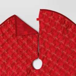 48" Christmas Embroidered Bow Velvet Tree Skirt Red - Wondershop™ 7 48" Christmas Embroidered Bow Velvet Tree Skirt Red - Wondershop™ -Wondershop GUEST 8f2b466c 3325 4c6c bd70 d84fd10cf88a