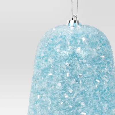 Christmas Blue Gumdrop Ornament - Wondershop™ 2 Christmas Blue Gumdrop Ornament - Wondershop™ - Image 2