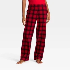 Women's Plaid Microfleece Holiday Matching Family Pajama Pants - Wondershop™ Red/Black 8 Women's Plaid Microfleece Holiday Matching Family Pajama Pants - Wondershop™ Red/Black -Wondershop GUEST 90f52f6b ef2f 4660 937f 5e5ba3679766