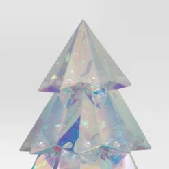 9.6" Christmas Lit Iridescent Tree Decor - Wondershop™ 5 9.6" Christmas Lit Iridescent Tree Decor - Wondershop™ -Wondershop GUEST 945a9b85 4289 4d39 9b07 fbce33307243
