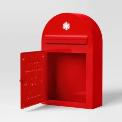 Christmas Metal Red Postbox Decor - Wondershop™ -Wondershop GUEST 9a268ca3 d95b 4266 ac4c b33ccc3782bf