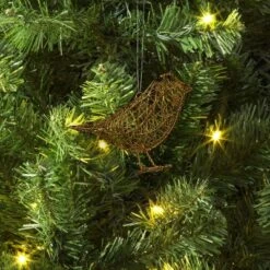 Wondershop 9 Christmas Wire Wrapped Bird Ornament Gold - Wondershop™
