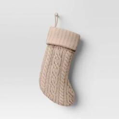 20" Cable Knit Christmas Stocking - Wondershop™ -Wondershop GUEST 9dea4c92 4120 473e aa6c a54f80d054b7