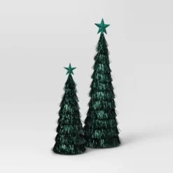 2pk Christmas 18" And 12" Tinsel Trees - Wondershop™ 6 2pk Christmas 18" And 12" Tinsel Trees - Wondershop™ -Wondershop GUEST 9f2fd553 c8e3 4af8 9db7 efd38bb6d889