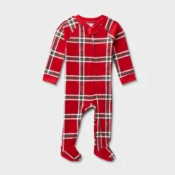 Baby Plaid Ribbed Holiday Matching Family Footed Pajamas - Wondershop™ Red 7 Baby Plaid Ribbed Holiday Matching Family Footed Pajamas - Wondershop™ Red -Wondershop GUEST aa05057a c294 41ee b57d 3e76e744d570