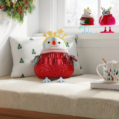 Christmas Featherly Friends Pillow - Wondershop™ 1 Christmas Featherly Friends Pillow - Wondershop™