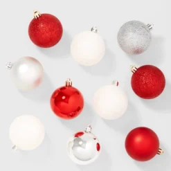 50ct Shatter-Resistant Round Christmas Tree Ornament Set - Wondershop™ 16 50ct Shatter-Resistant Round Christmas Tree Ornament Set - Wondershop™ -Wondershop GUEST bd063b79 fa05 458c 8ecf b52b6159fc6b
