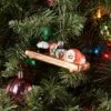 Glass Sushi Christmas Tree Ornament - Wondershop™: Indoor Decoration, 1.9" Height, No Battery Required