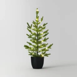Pre-lit Potted Balsam Fir Mini Artificial Christmas Tree Set Warm White Lights - Wondershop™ 11 Pre-lit Potted Balsam Fir Mini Artificial Christmas Tree Set Warm White Lights - Wondershop™ -Wondershop GUEST c65d7585 738e 4a99 9155 eda815e8828f