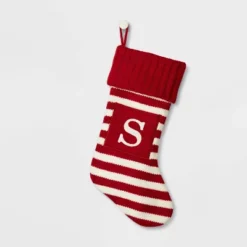 Knit Striped Monogram Christmas Stocking - Wondershop™ 39 Knit Striped Monogram Christmas Stocking - Wondershop™ -Wondershop GUEST cb1fd900 6aad 48fb bb11 e9ced7bb2d01