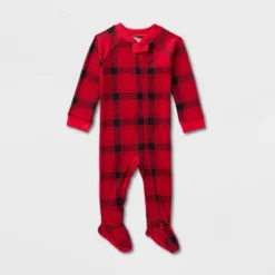 Baby Plaid Ribbed Holiday Matching Family Footed Pajama - Wondershop™ Red/Black 7 Baby Plaid Ribbed Holiday Matching Family Footed Pajama - Wondershop™ Red/Black -Wondershop GUEST cded7c59 dec4 47ac ba7f b1674c4bdf76