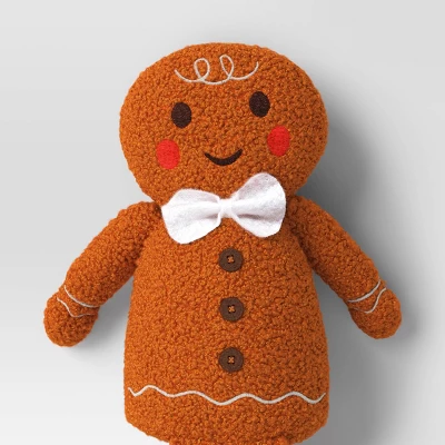 Christmas Fabric Gingerbread Decor - Wondershop™ 2 Christmas Fabric Gingerbread Decor - Wondershop™ - Image 2