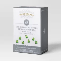 20ct LED Battery Operated Christmas Tree Dew Drop Lights Warm White With Silver Wire - Wondershop™ 7 20ct LED Battery Operated Christmas Tree Dew Drop Lights Warm White With Silver Wire - Wondershop™ -Wondershop GUEST d47707fb 54fb 4130 a316 cdbd30a15910