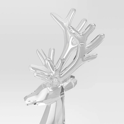 Acrylic Deer Christmas Animal Figurine - Wondershop™ 2 Acrylic Deer Christmas Animal Figurine - Wondershop™ - Image 2
