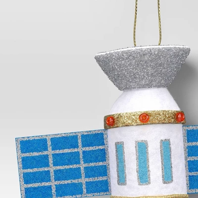 Christmas Fabric Satellite Ornament - Wondershop™ 2 Christmas Fabric Satellite Ornament - Wondershop™ - Image 2