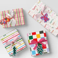 50ct Christmas Tie-On Gift Tags Cheerful Prints - Wondershop™