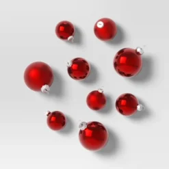 42pc Round Glass Christmas Tree Ornament Set - Wondershop™ -Wondershop GUEST ecd12593 25c3 4a64 a4e2 18b213f8357f