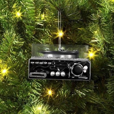 Christmas Silver Record Player Ornament - Wondershop™ 1 Christmas Silver Record Player Ornament - Wondershop™
