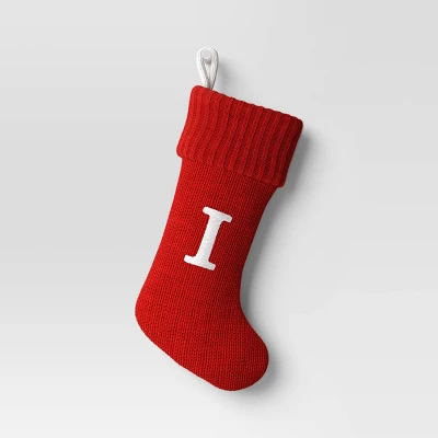 Knit Monogram Christmas Stocking Red - Wondershop™ 11 Knit Monogram Christmas Stocking Red - Wondershop™ - Image 11