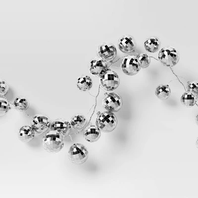 Christmas Discoball Garland - Wondershop™ 2 Christmas Discoball Garland - Wondershop™ - Image 2