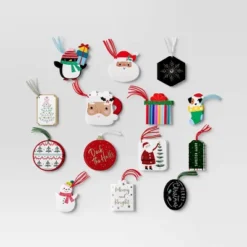 100ct Christmas Tie-On Gift Tags Classic Icons Multi-Pack - Wondershop™ -Wondershop GUEST fb875acc fe7c 442b a6ed b8d8fc6ec24d
